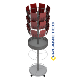 Stand pliante rotativ